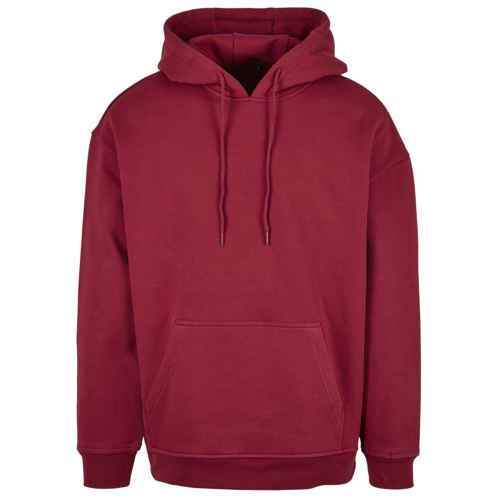 Urban Classics - Basic Oversize Hoodie/trui - Bordeaux rood